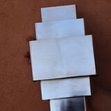 Art Deco chrome wall light (size M)