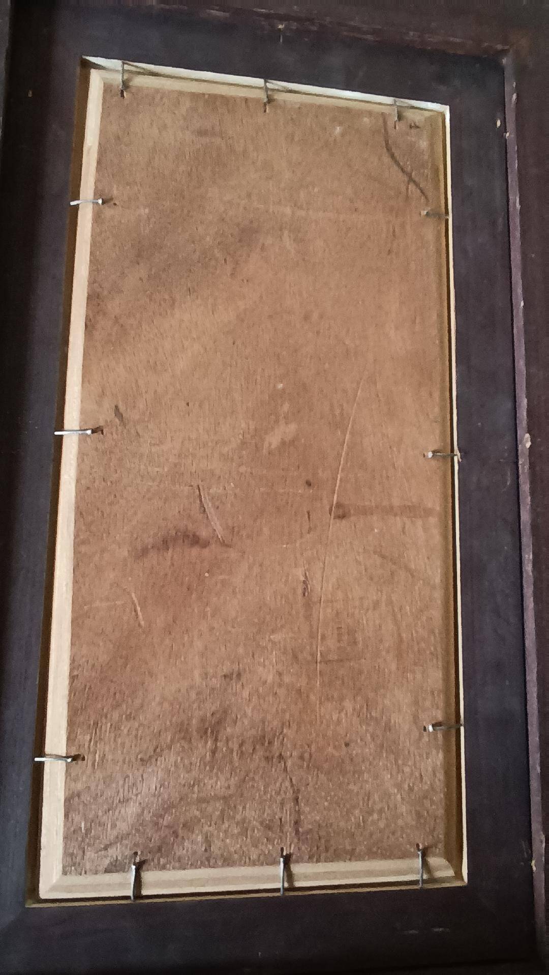 Peinture à l'huile sur panneau paysage arnaccio pise bruno loretti (livorne