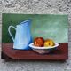 Nature morte sur toile