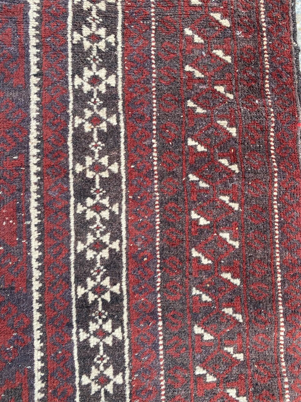 Vintage afghan carpet belutch 89x147 cm
