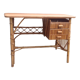 Vintage rattan desk