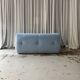 Two-seater Kali sofa in green by Michel Ducaroy for Ligne Roset.