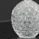 Sugar bowl / Candy dish pineapple crystal 1970