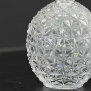 Sucrier / Bonbonnière ananas cristal 1970
