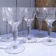 Series of 6 glasses in Vouvray
