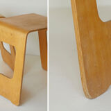 Pair of Benjamin stools tables by Lisa Norinder IKEA vintage 90s