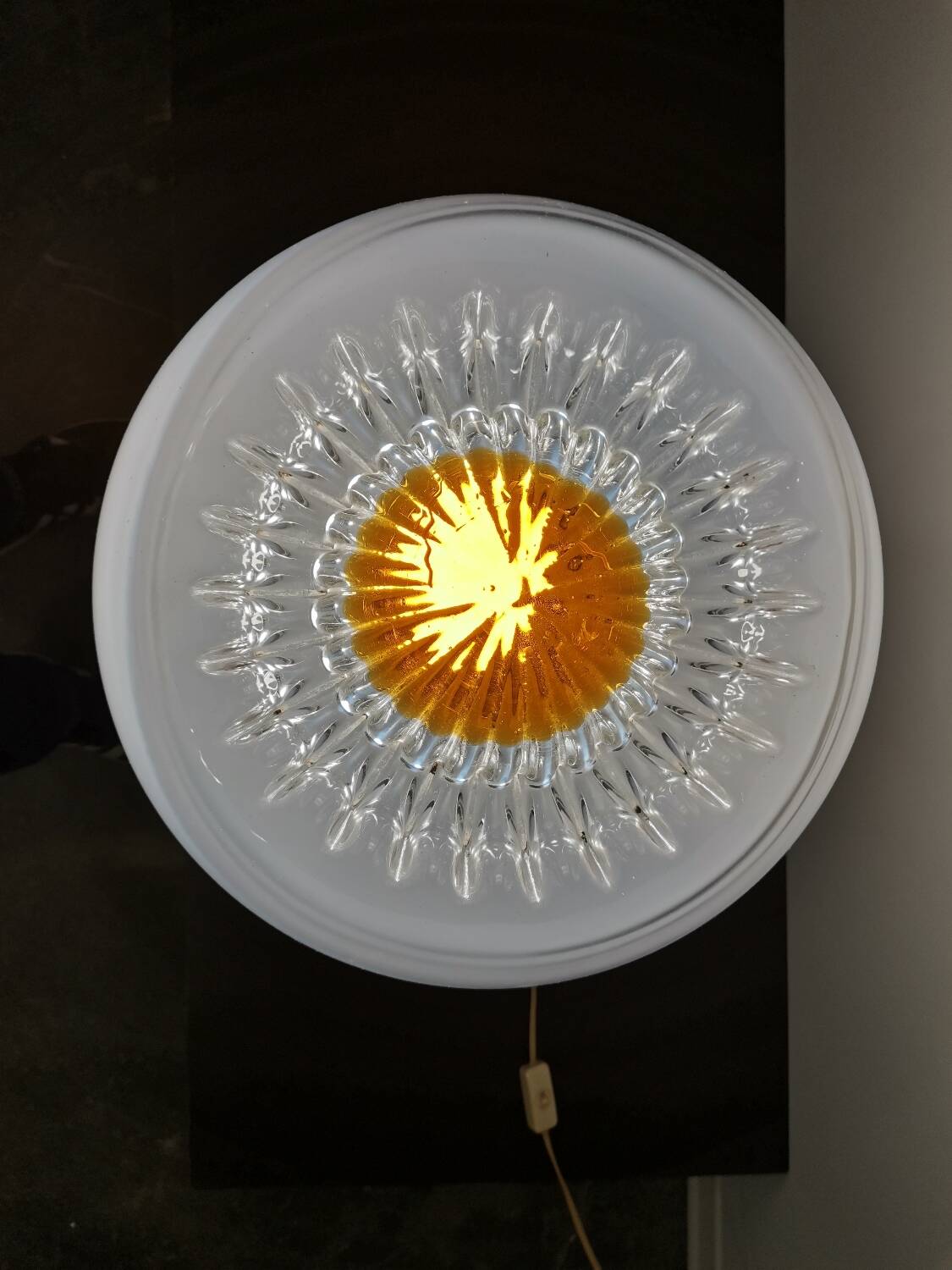 Lampe de table Mazzega, Murano, années 1970