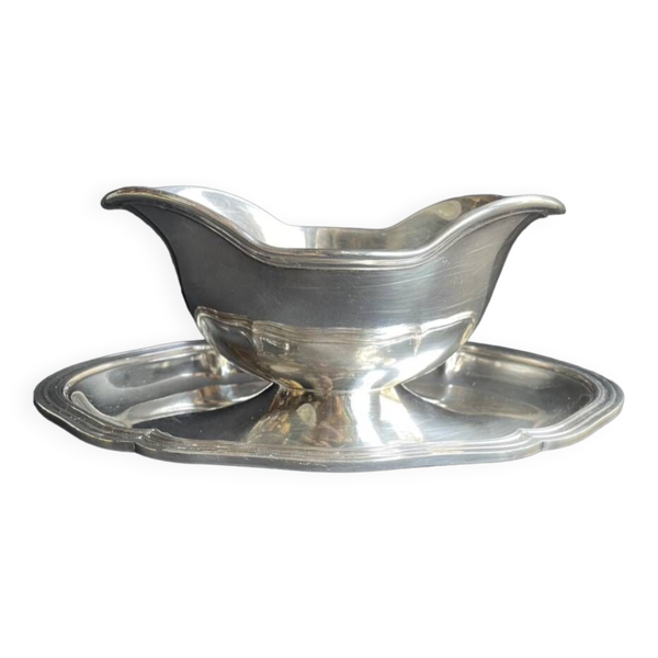 Saucière Christofle métal argenté