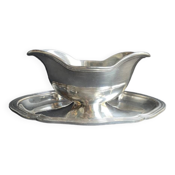 Saucière Christofle métal argenté