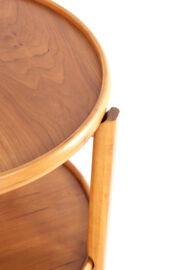Danish Trolley with Removable Tray - teak
