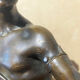 Bronze ancient allegory of the "Arts" sculpture