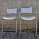 Italy 70's 2 leather bar stools