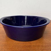 Dark blue ceramic vintage German bowl Lukull by Schönwald