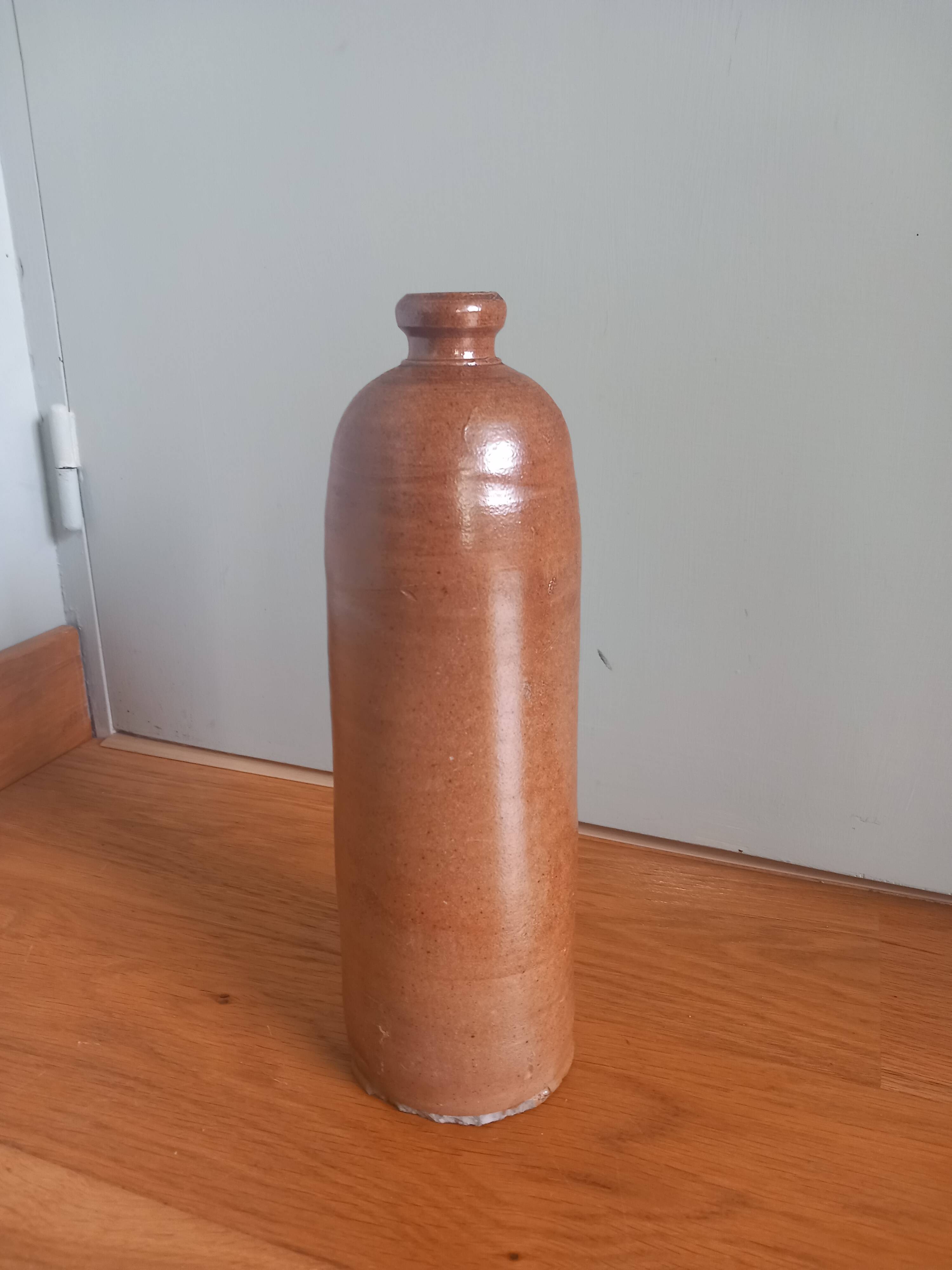 Stoneware hot water bottle
