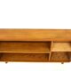 Scandinavian elm bookcase, Swedish modern, Sweden, 1940