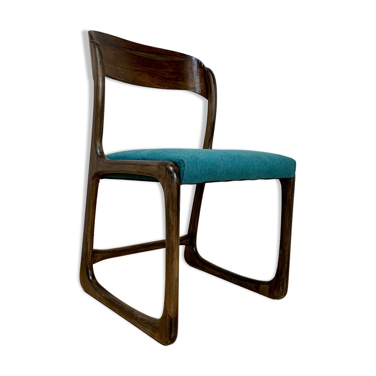 Restored sled chair - Baumann 1970