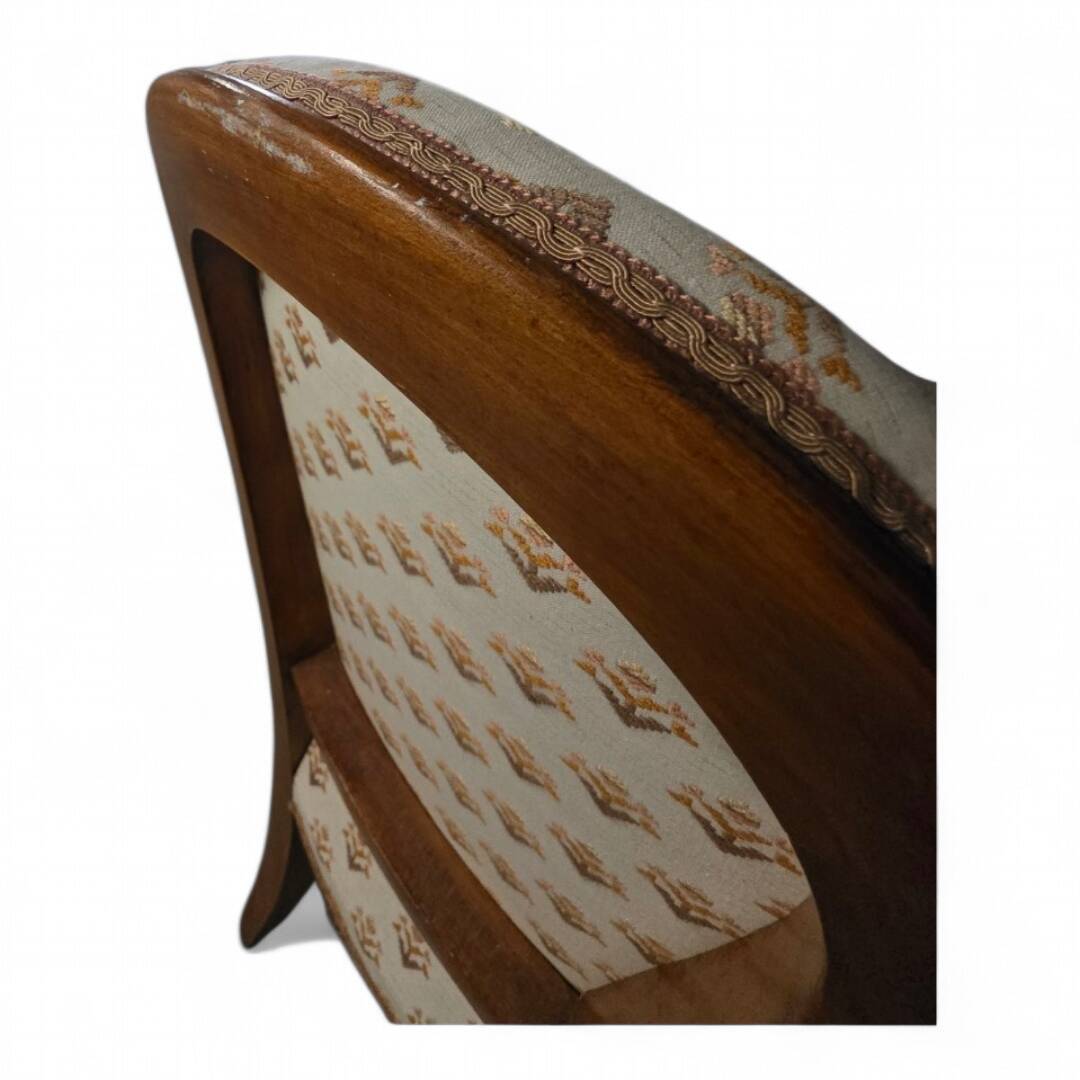 Paire de fauteuils "Bridge" Art Déco – Circa 1940