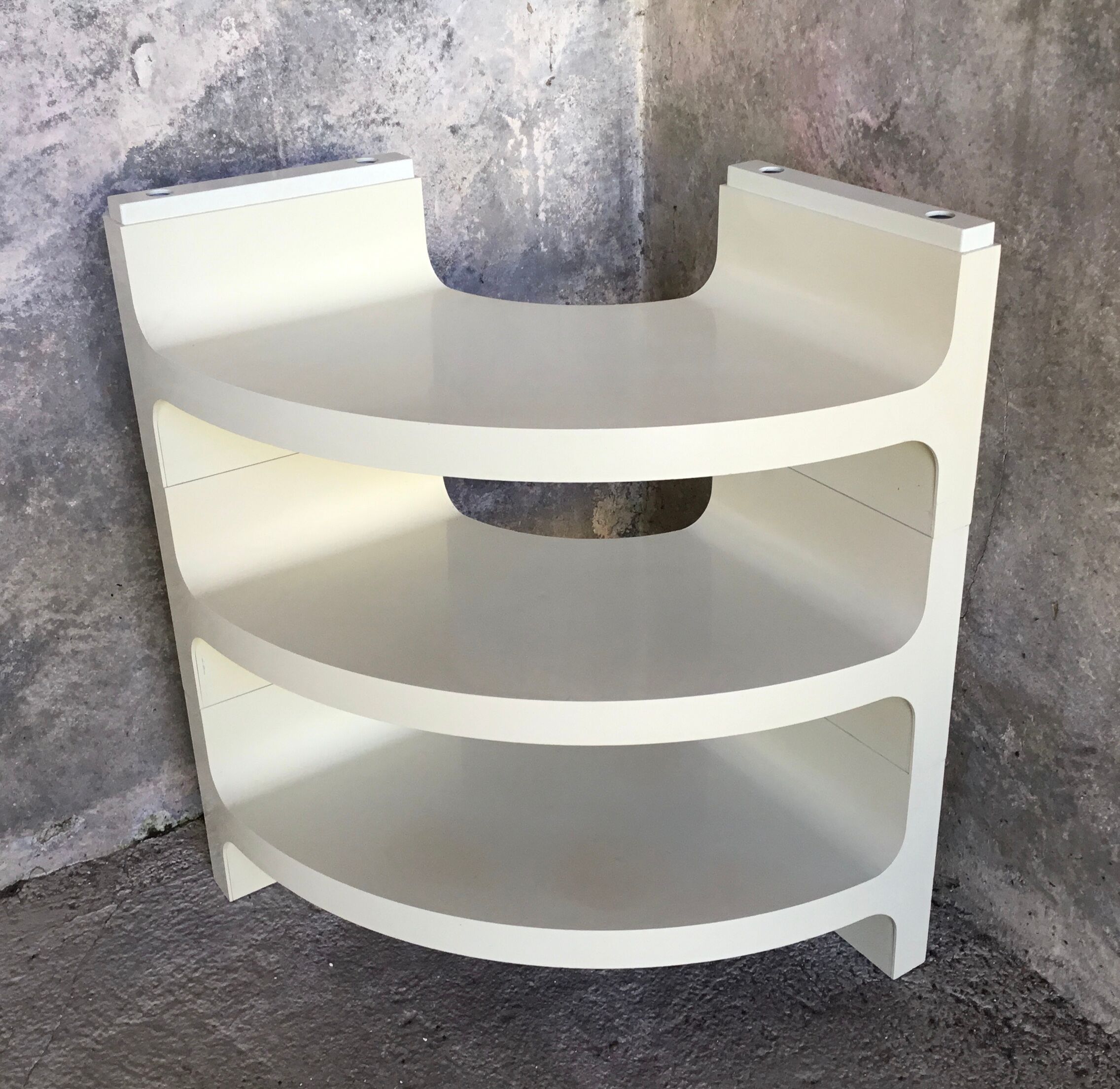 Modular corner shelves by Jo Je Bins for Vardani - Italian design 1960
