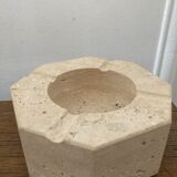 Travertine ashtray