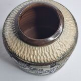 1930 enamel ceramic vase by Losson