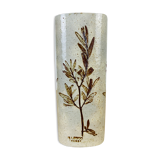 Herbarium vase by Raymonde Leduc in Vallauris 25 cm