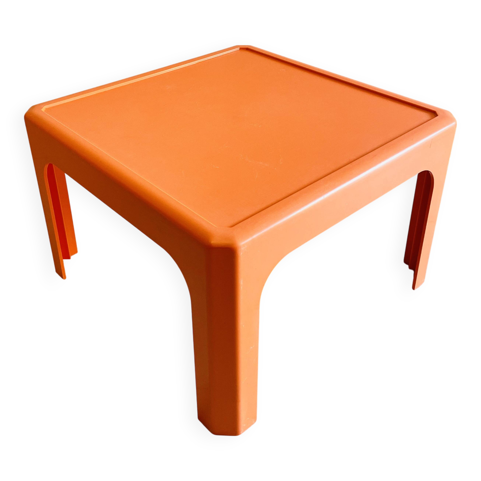 Vintage 70s Coffee Table / End Table – Gilac Orange Design