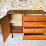 Vintage chest of drawers four drawers and 1 60s door