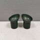 Two very rare Per Rehfeldt candlesticks model Åbo for Søholm Denmark 1991