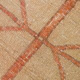 3x12 Pumpink Orange Classic Vintage Runner Rug, 90x353Cm SK 20811