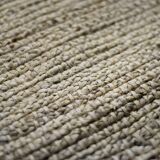 Flat-woven jute Indian rug, 1970s