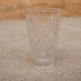 Vintage vase in cut crystal
