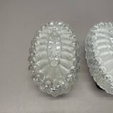 Set of Two 'BUBBLE' Glass Wall Lights in the Tynell Style, Germany, 1970s