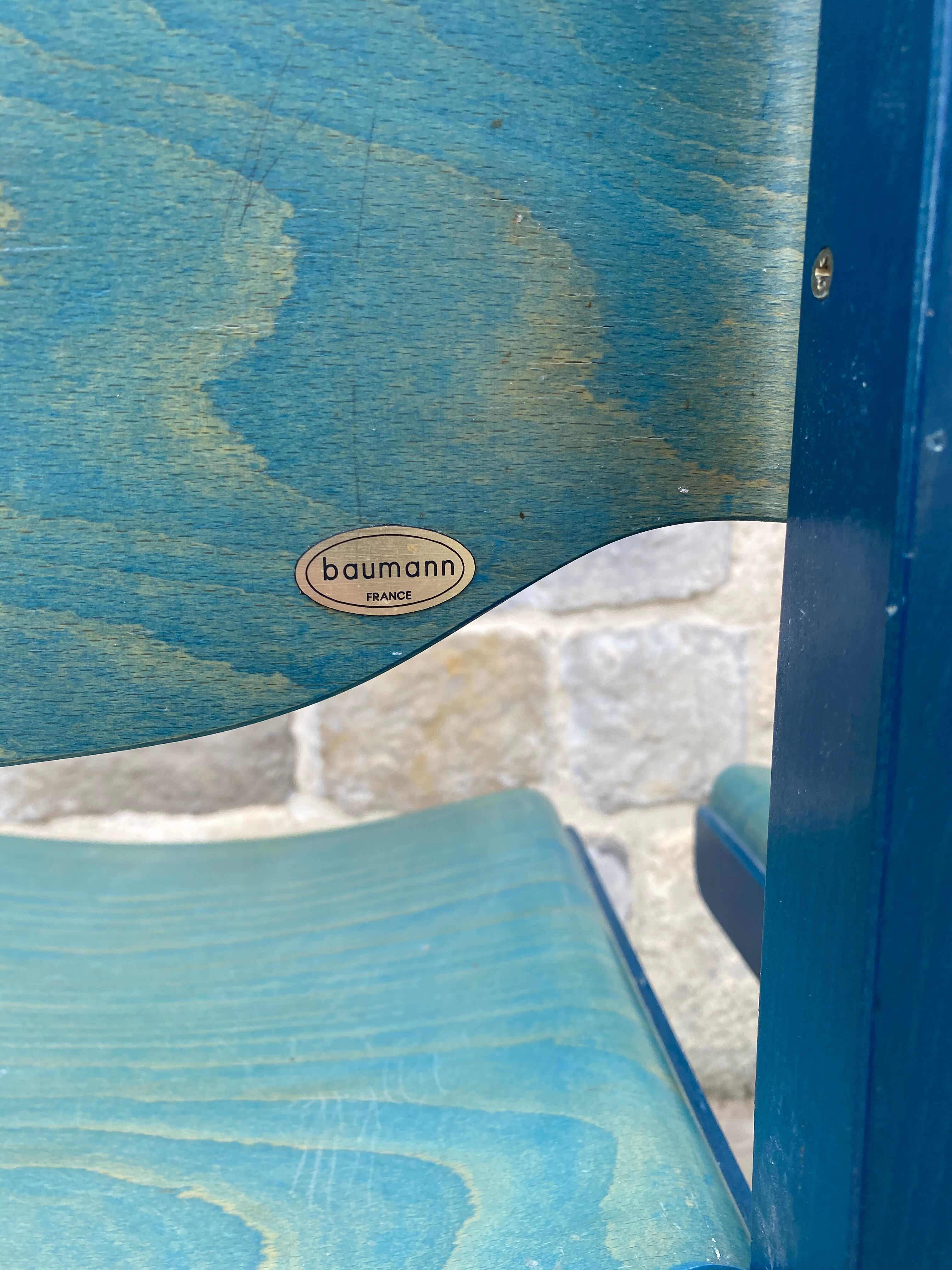 1980 Baumann design chair