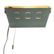 Dutch design - bedside lamp - Anvia - metal - adjustable - 70's