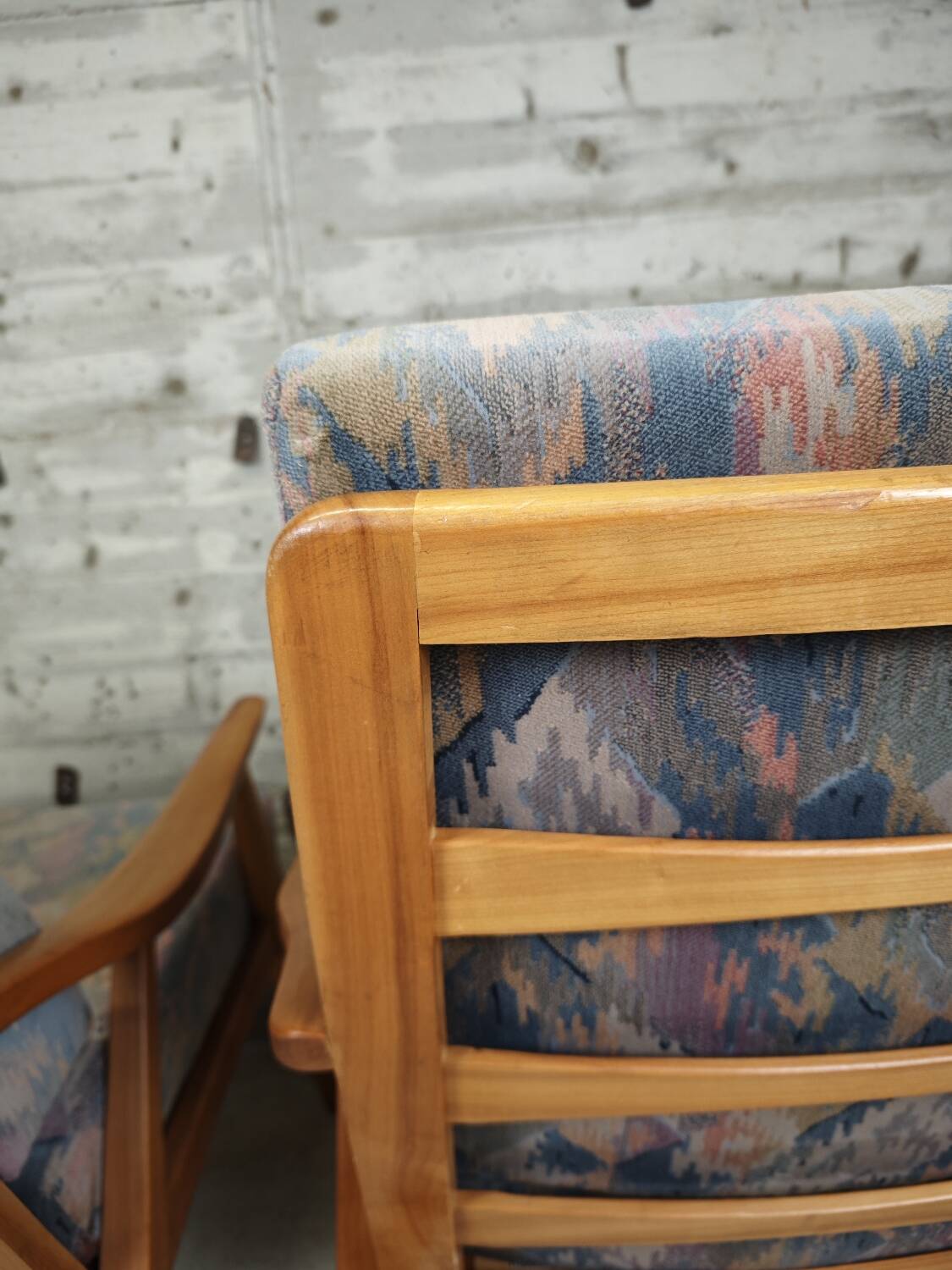 Pair of vintage armchairs