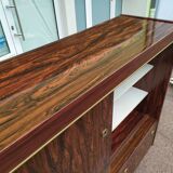 Danish rosewood buffet showcase bar - 1970