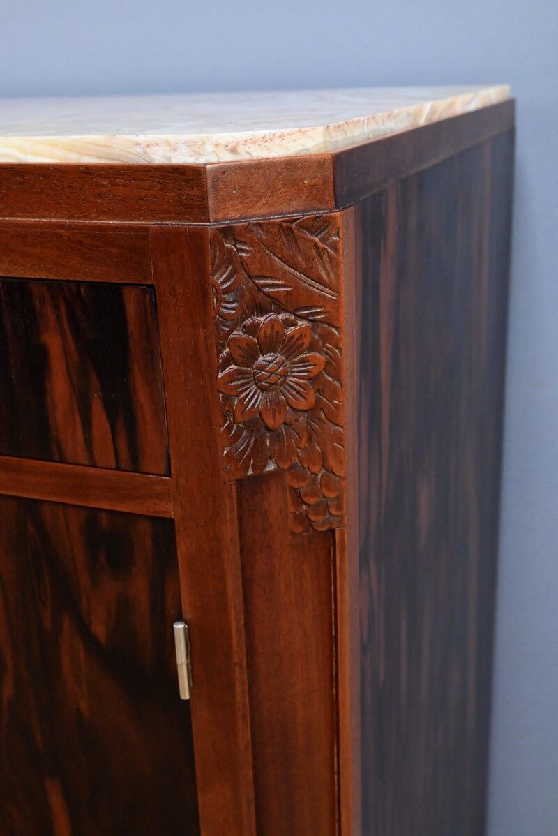 Mahogany and rosewood enfilade, Art Deco – 1940
