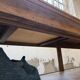 Table de gantier drapière 1900 chêne massif 330cm XL