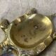 Brass Turtle Ashtray