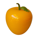 Seau à glaçons pomme orange s.o.m.m paris années 70'