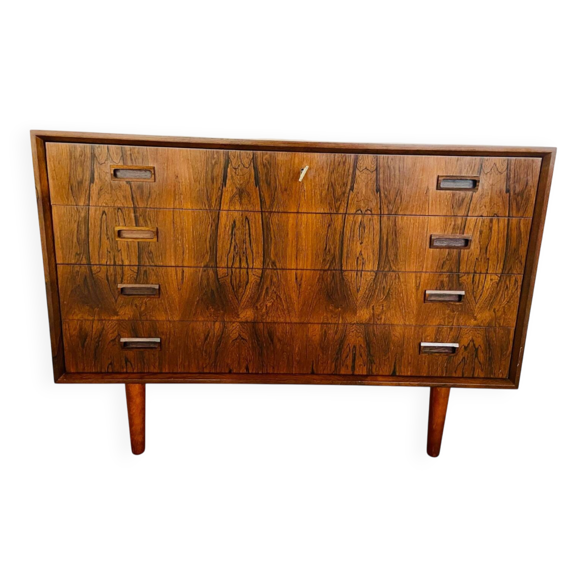 Commode danoise vintage en palissandre du milieu du siècle par Kaj Larsen