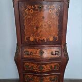 Antique secretary with marble top, late 19th century office furniture