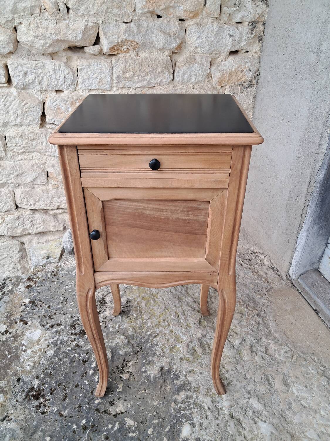 Airbrushed bedside table