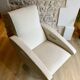 Armchair François Letourneur fully restored