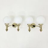 Brass Sconces by Vereinigte Werkstätten München 1970s