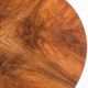 Art Deco style pedestal table in walnut wood veneer. France, 40's