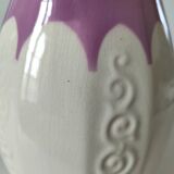 Pichet Villeroy & Boch Mettlach Ehrang, cream and plum