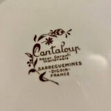 Set of 4 Digoin Sarreguemines Plates