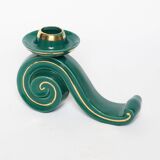 1940s ceramic candle holder