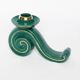1940s ceramic candle holder